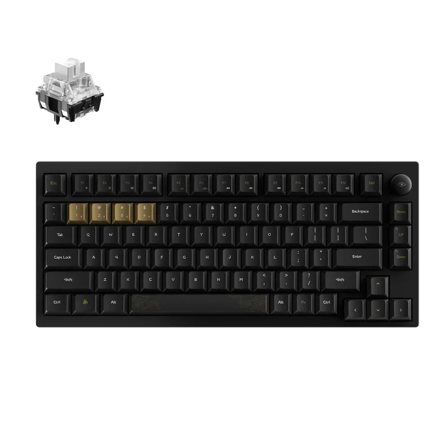 Black Myth Wukong Wireless Mechanical Keyboard (US ANSI Layout) - Image 3