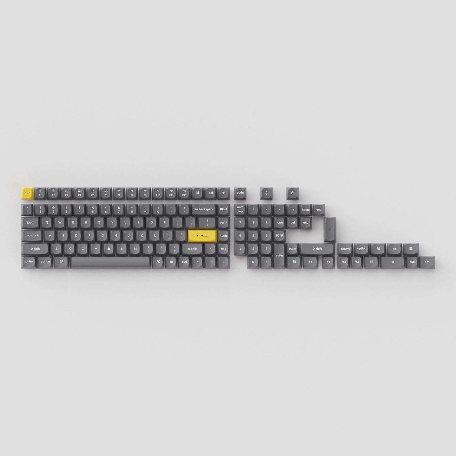 Double Shot PBT OSA Full Set Keycap Set - Image 2