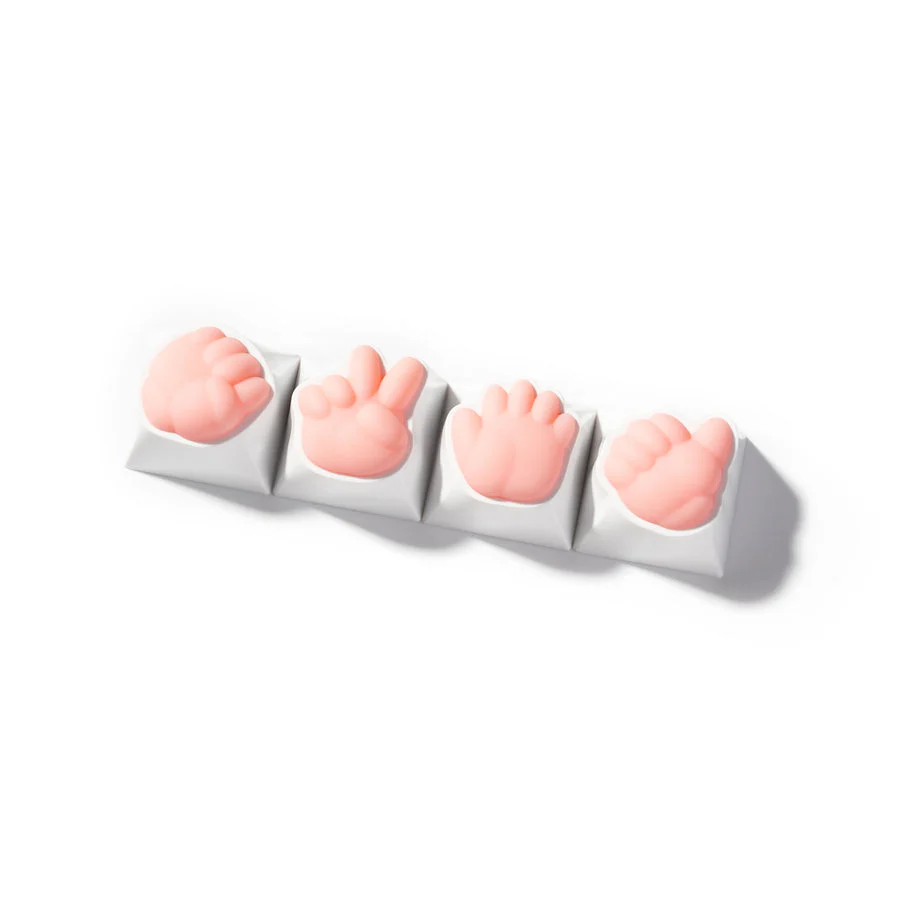 Finger Guessing Game Artisan Keycap - Image 2