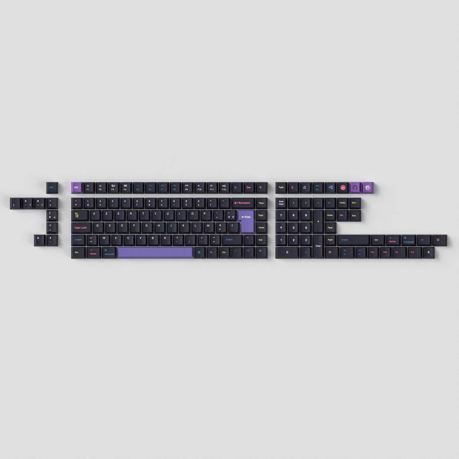 ISO Cherry Profile Dye-Sub PBT Full Set Keycap Set - Developer - Image 7