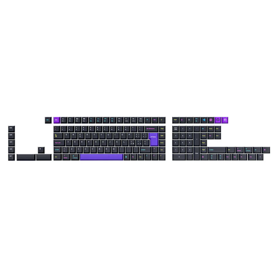 ISO Cherry Profile Dye-Sub PBT Full Set Keycap Set - Developer - Image 9