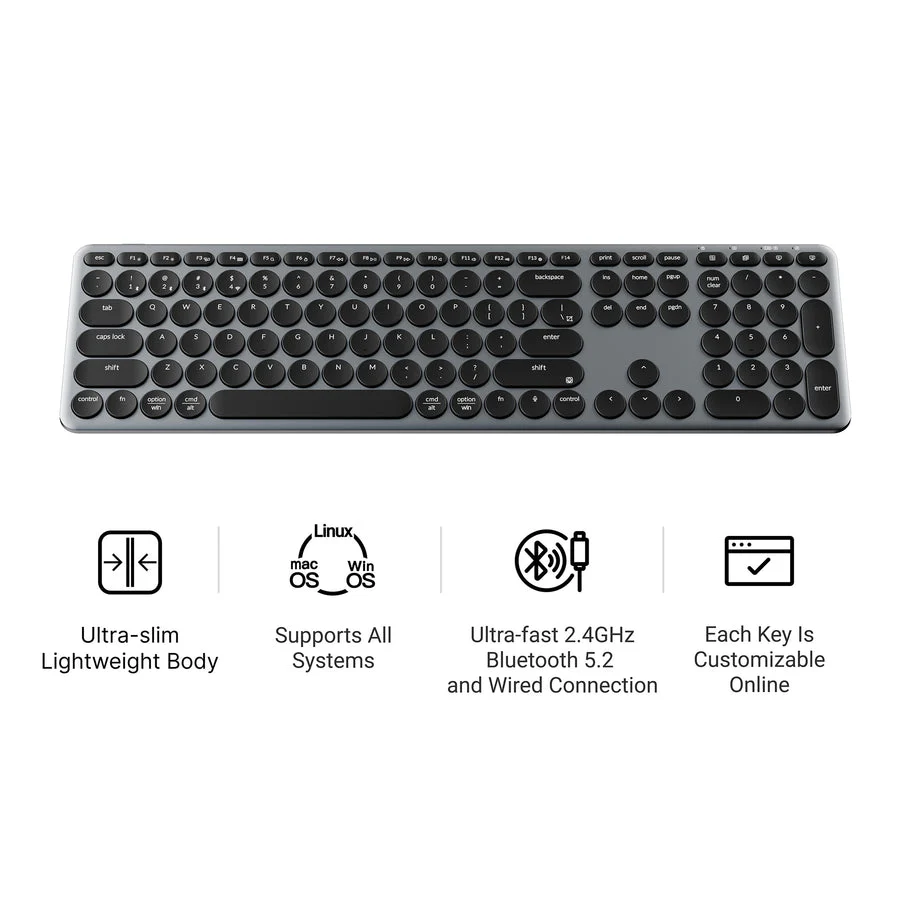 Keychron B5 Pro Ultra-Slim Wireless Keyboard (US ANSI Layout) - Image 8