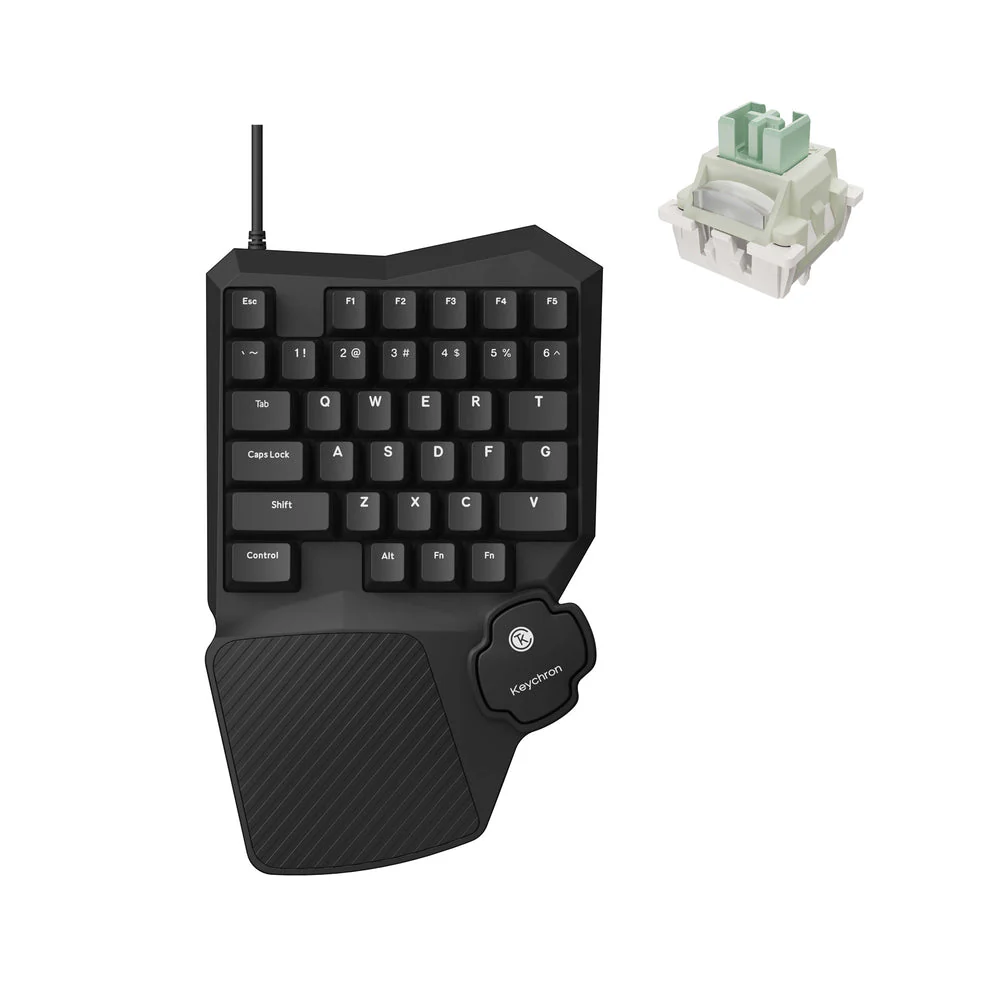 Keychron C0 HE Wired One Handed Magnetic Switch Gaming Keyboard(ANSI US Layout) - Image 7