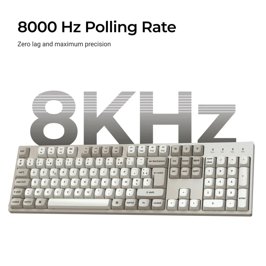 Keychron C2 Pro 8K QMK Wired Custom Mechanical Keyboard ISO Layout Collection - Image 2