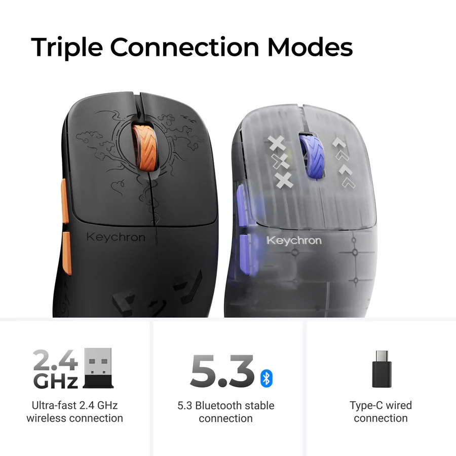 Keychron G3 Ultra Light Wireless Mouse - Image 5