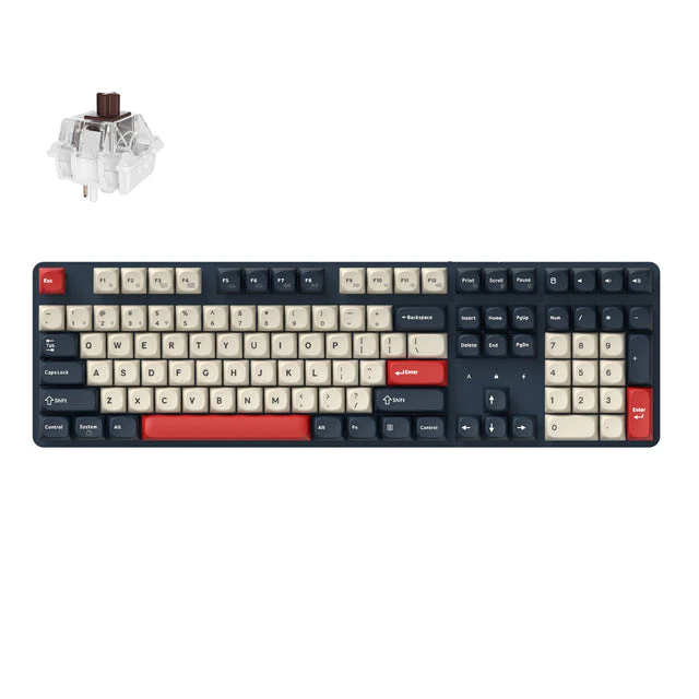 Keychron J5 QMK Wireless Mechanical Keyboard (US ANSI Layout) - Image 9