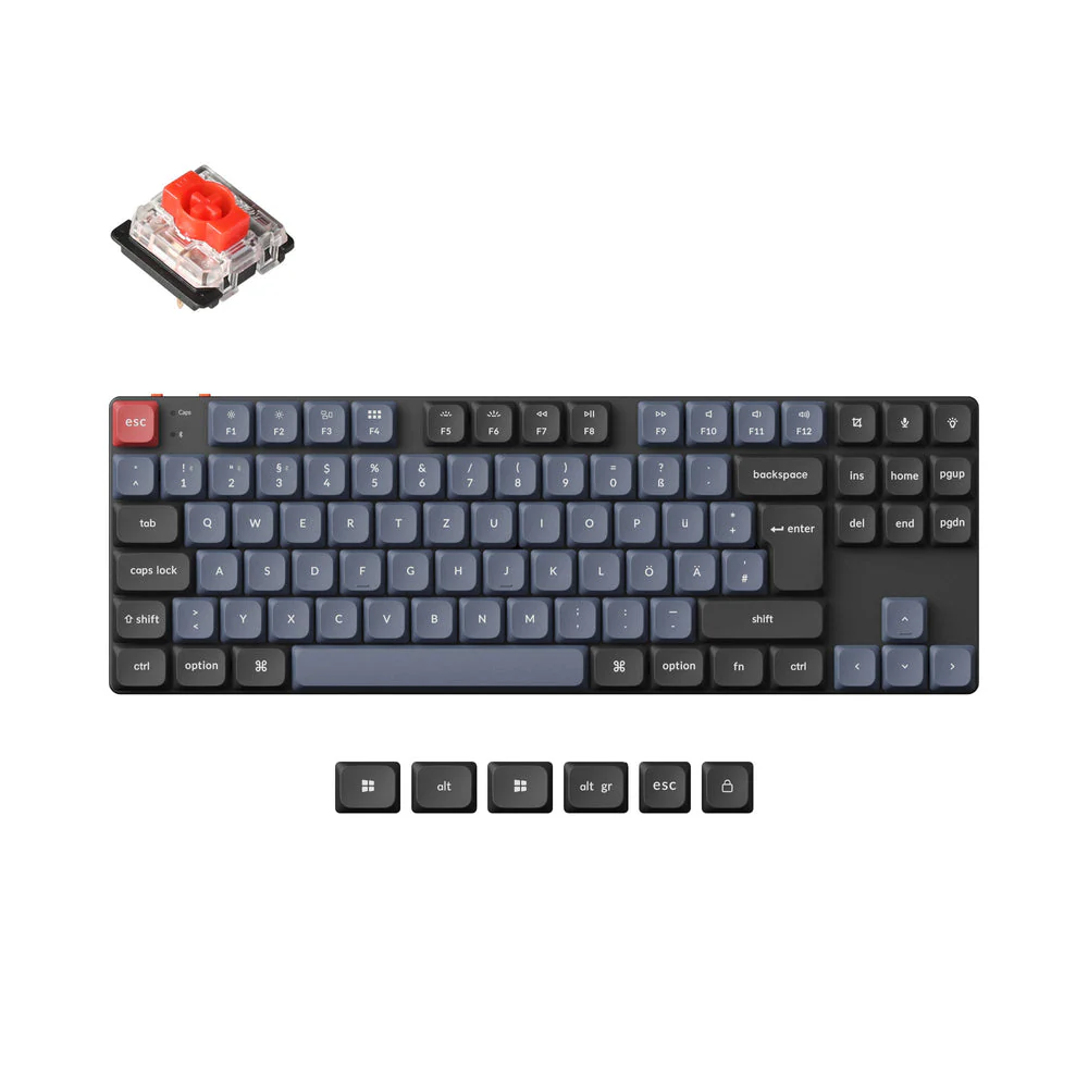 Keychron K1 Pro QMK/VIA Wireless Custom Mechanical Keyboard ISO Layout Collection - Image 13