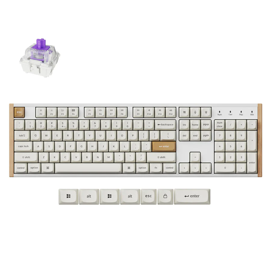Keychron K10 HE Wireless Magnetic Switch Custom Keyboard (US ANSI Layout) - Image 2