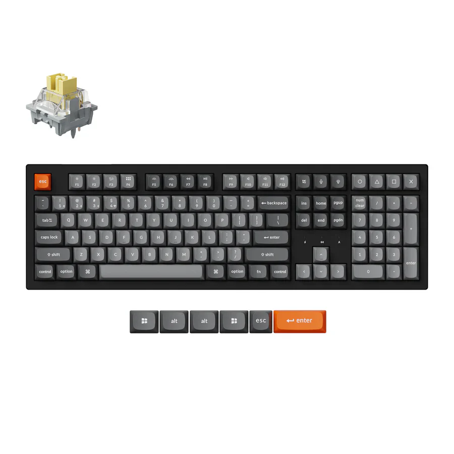 Keychron K10 Max QMK Wireless Mechanical Keyboard(US ANSI Layout) - Image 9
