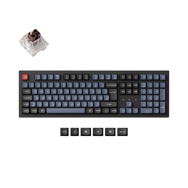 Keychron K10 Pro QMK/VIA Wireless Mechanical Keyboard ISO Layout Collection - Image 14