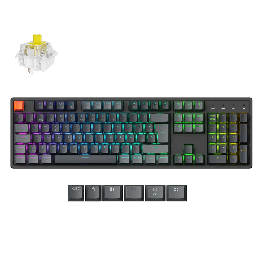 Keychron K10 QMK Wireless Mechanical Keyboard (ISO Layout) - Version 2 - Image 27