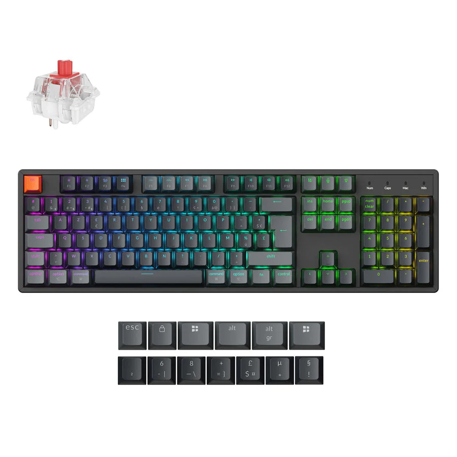 Keychron K10 QMK Wireless Mechanical Keyboard (ISO Layout) - Version 2 - Image 28