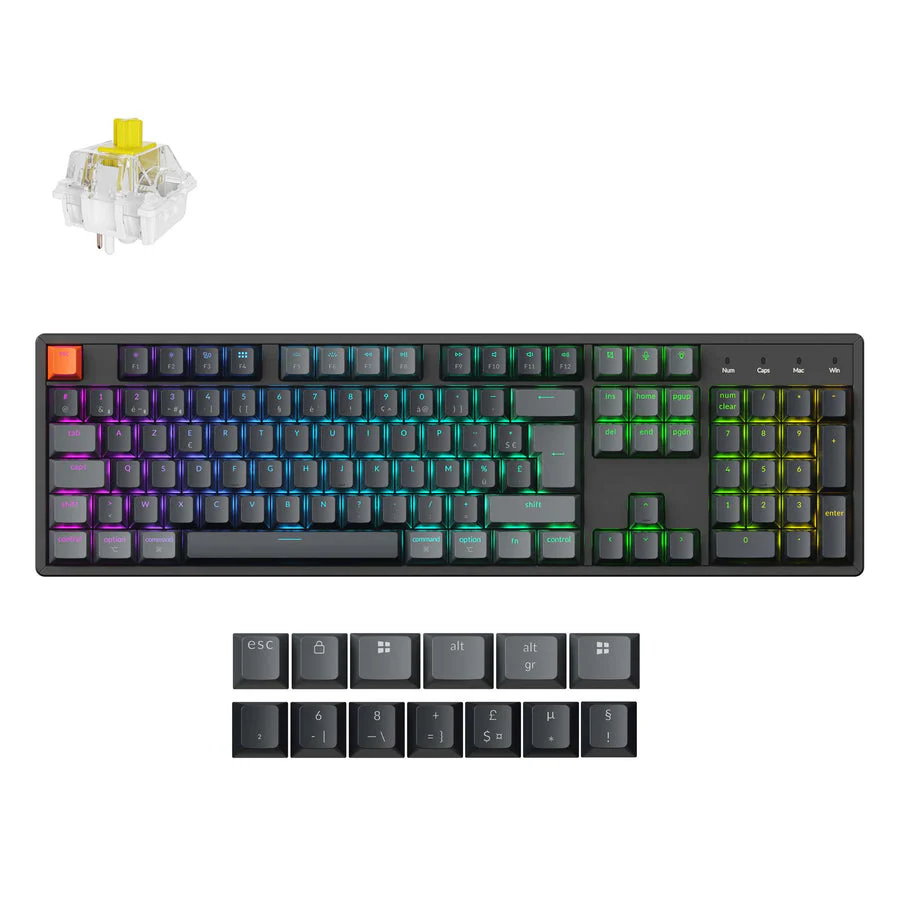 Keychron K10 QMK Wireless Mechanical Keyboard (ISO Layout) - Version 2 - Image 30