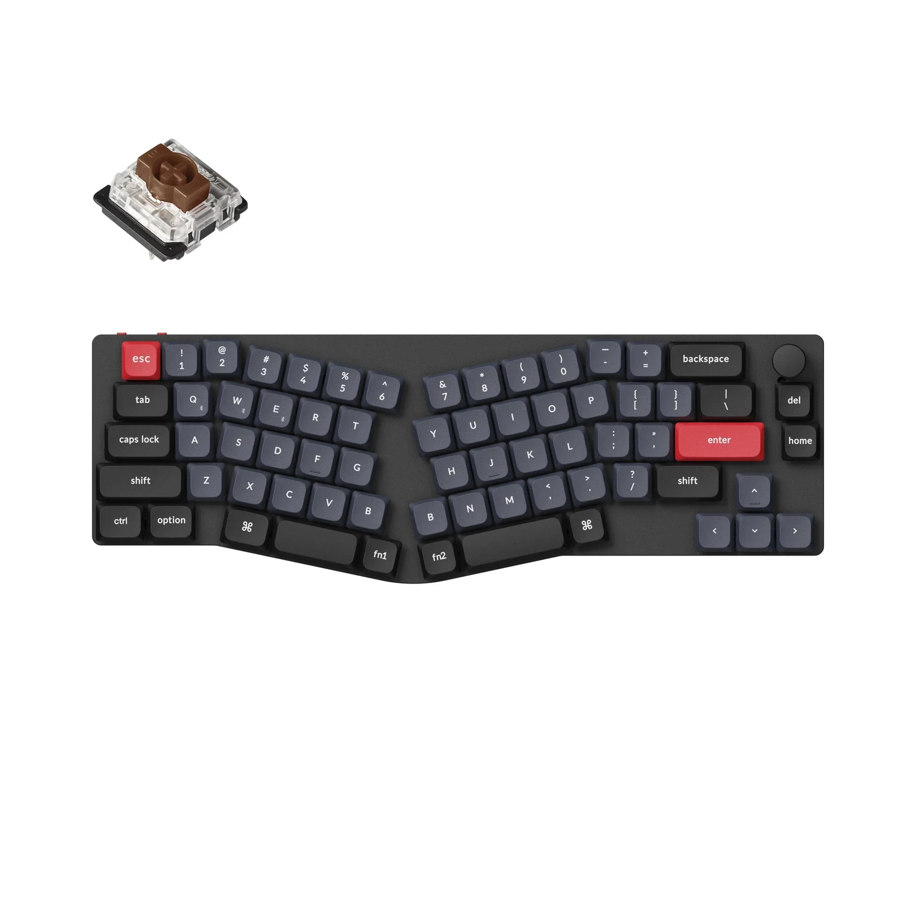 Keychron K11 Pro (Alice Layout) QMK/VIA Wireless Custom Mechanical Keyboard (US Layout) - Image 3