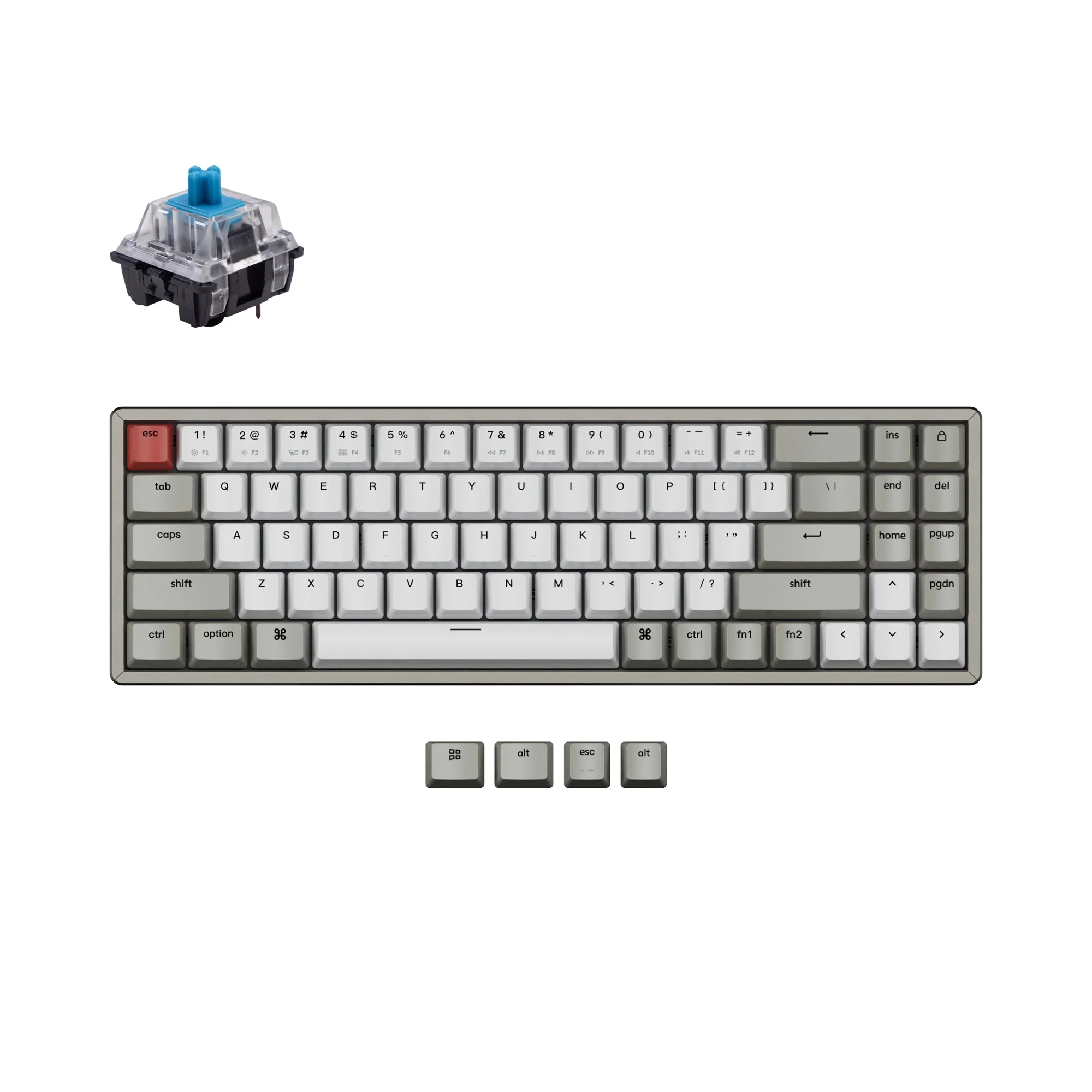Keychron K14 Wireless Mechanical Keyboard - Image 11