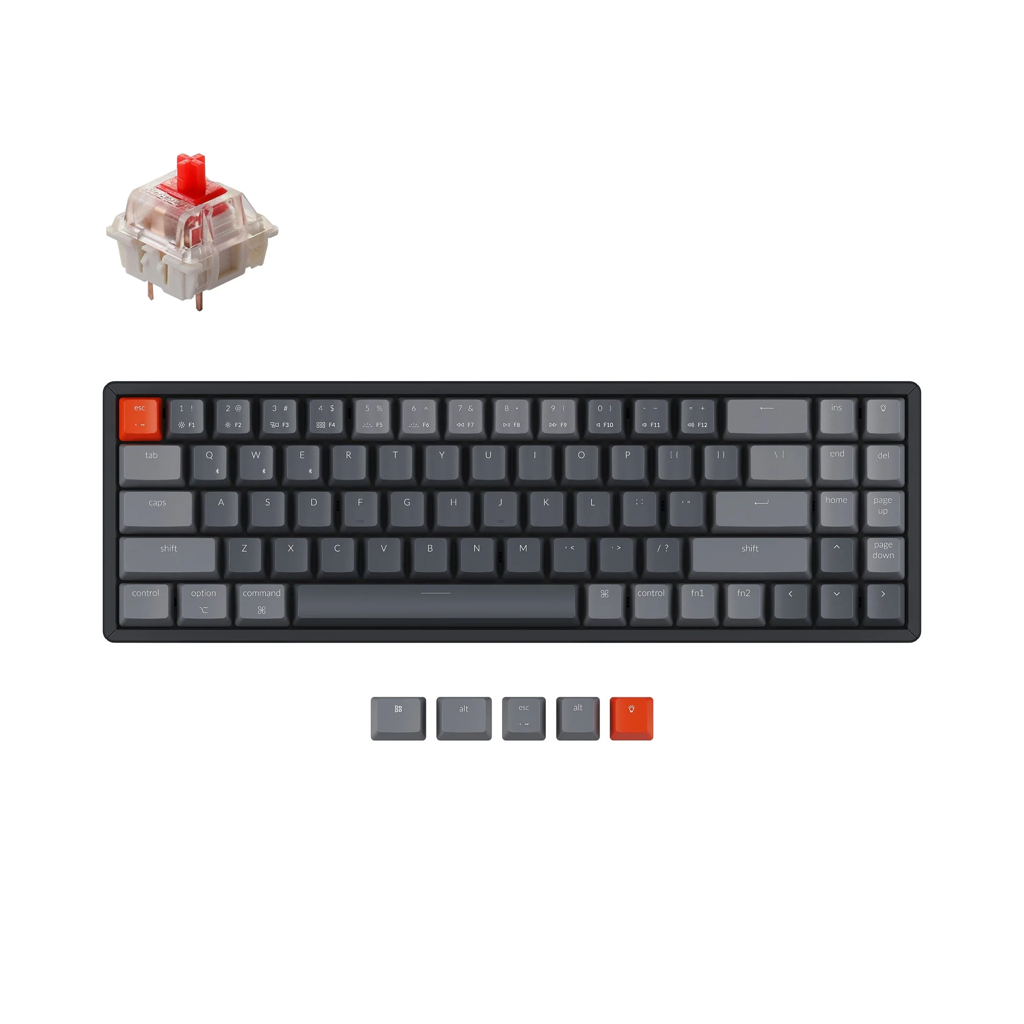 Keychron K14 Wireless Mechanical Keyboard - Image 4
