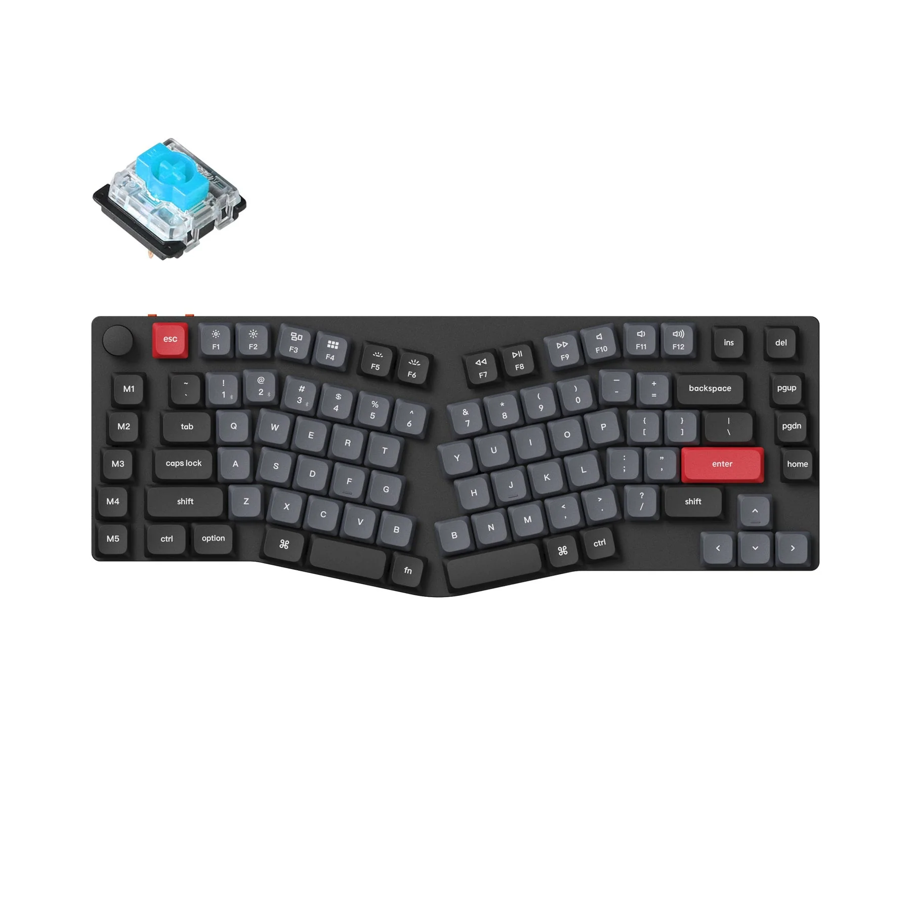 Keychron K15 Pro (Alice Layout) QMK/VIA Wireless Custom Mechanical Keyboard (US Layout) - Image 2