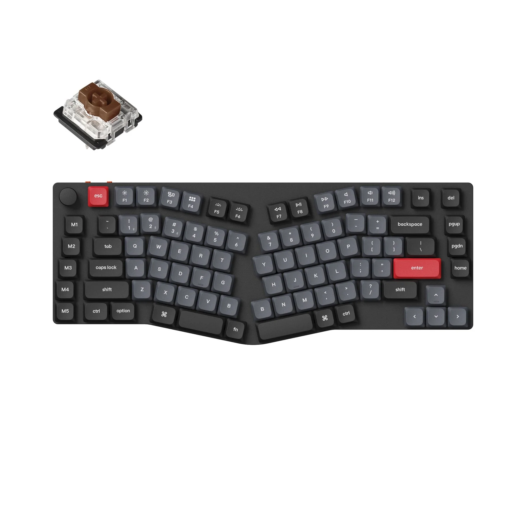 Keychron K15 Pro (Alice Layout) QMK/VIA Wireless Custom Mechanical Keyboard (US Layout) - Image 3