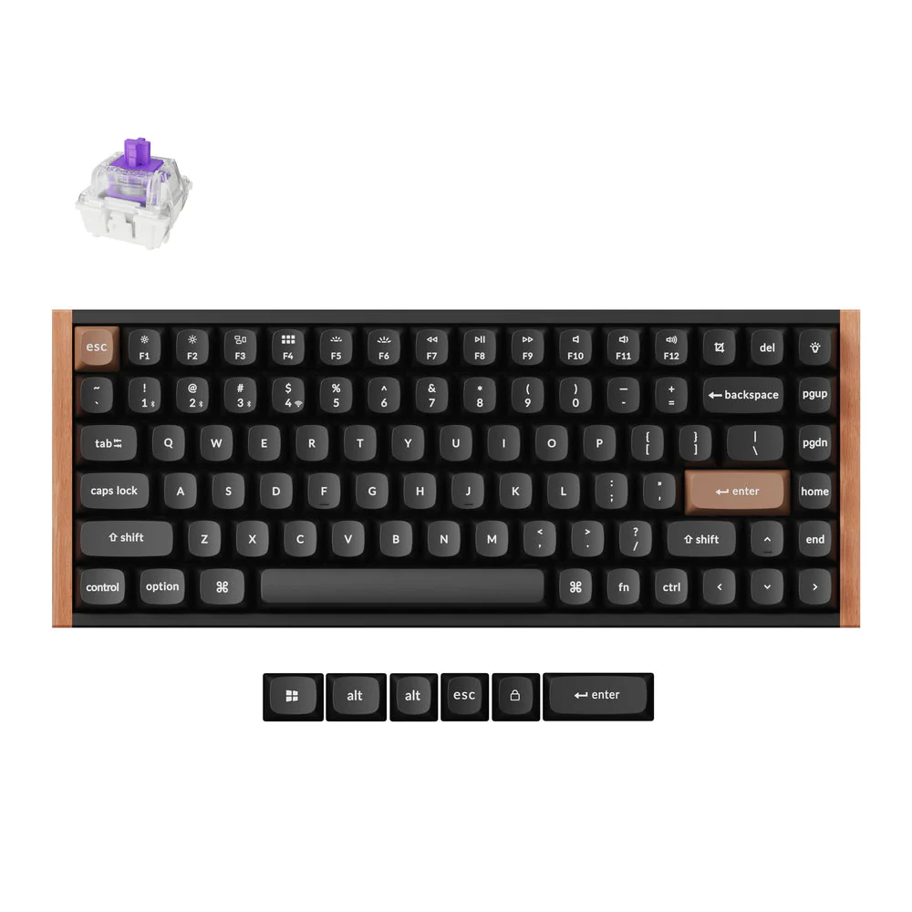 Keychron K2 HE Wireless Magnetic Switch Custom Keyboard(US ANSI Layout) - Image 4