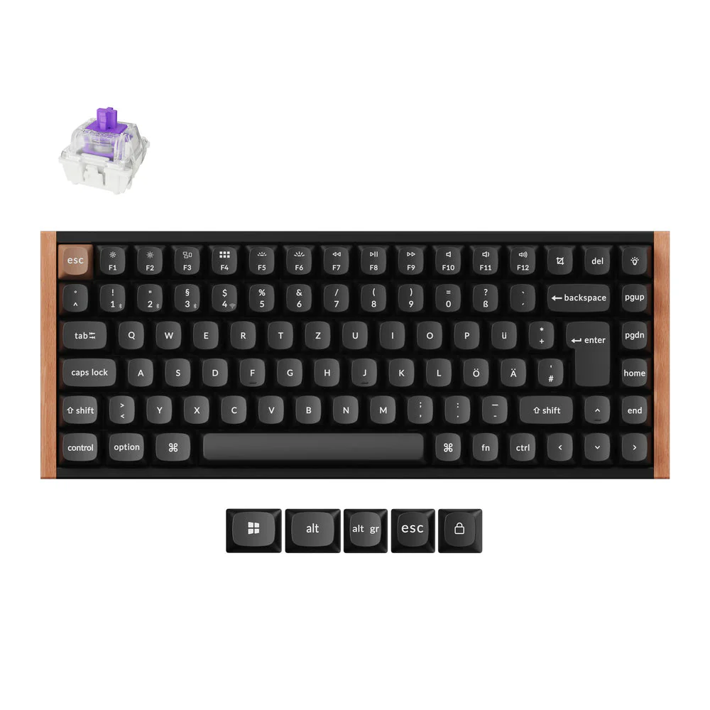 Keychron K2 HE Wireless Magnetic Switch Custom Keyboard ISO Layout Collection - Image 2