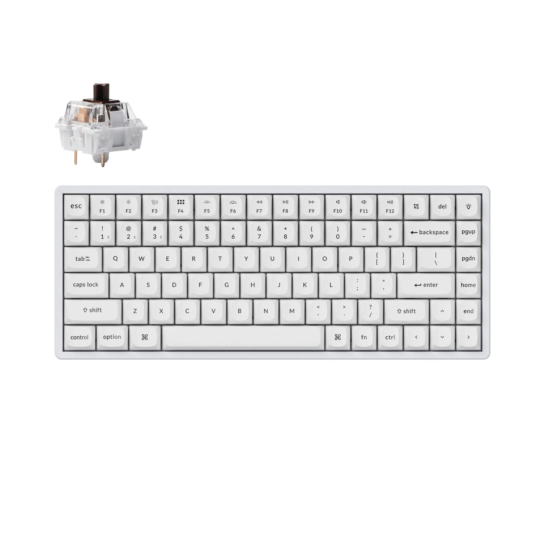 Keychron K2 Pro QMK/VIA Wireless Mechanical Keyboard (US ANSI Layout) - Image 13
