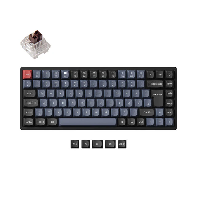 Keychron K2 Pro QMK/VIA Wireless Mechanical Keyboard ISO Layout Collection - Image 14