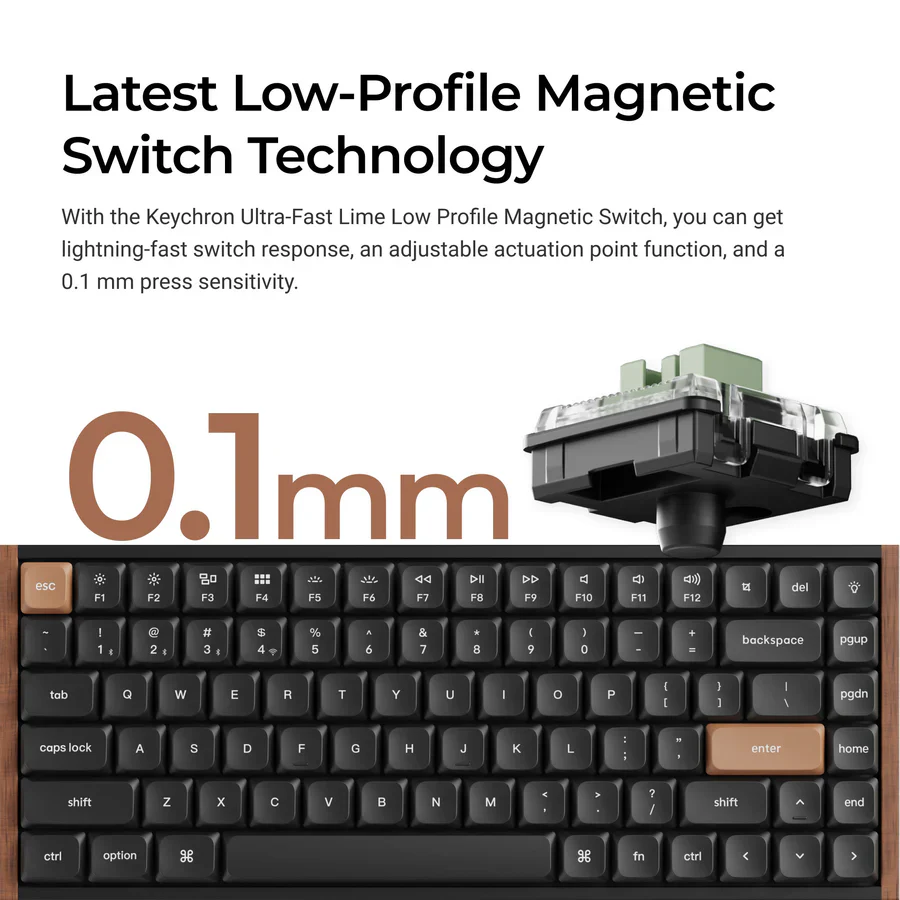 Keychron K3 HE Wireless Magnetic Switch Custom Keyboard(US ANSI Layout) - Image 2