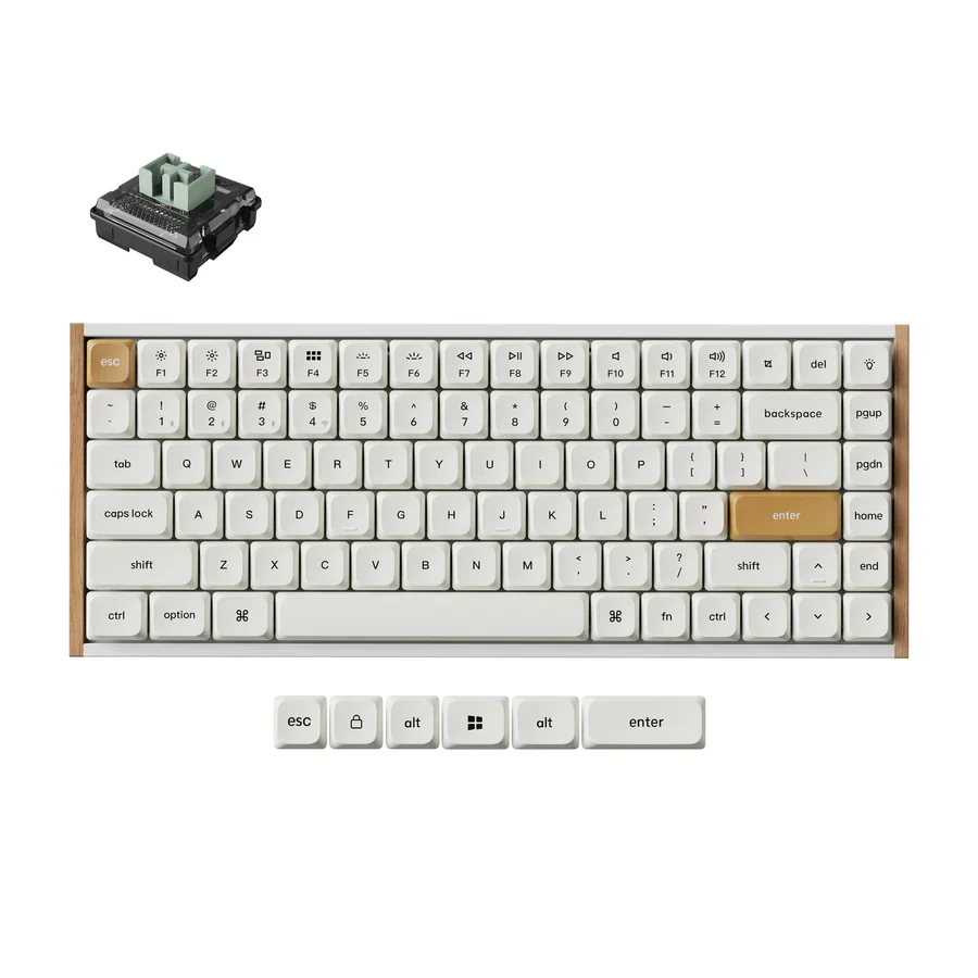 Keychron K3 HE Wireless Magnetic Switch Custom Keyboard(US ANSI Layout) - Image 7