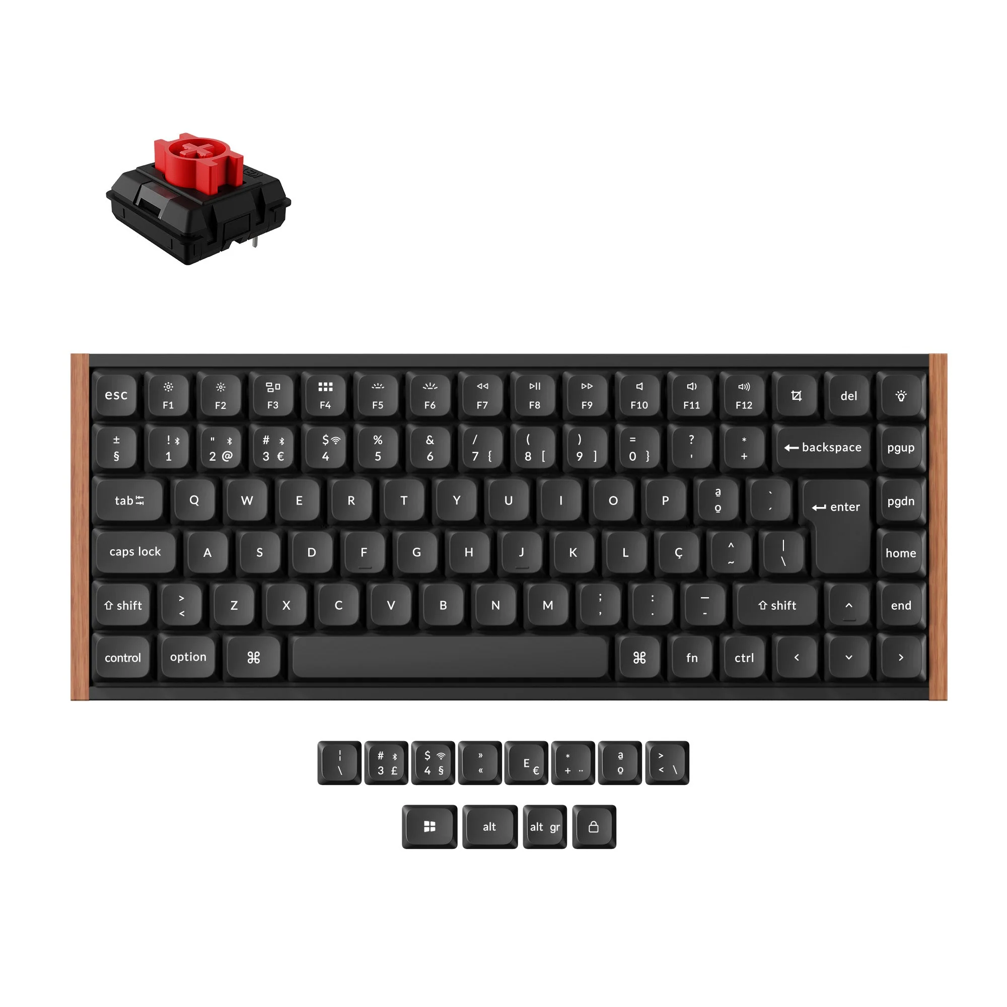 Keychron K3 Ultra 8K Wireless Custom Mechanical Keyboard ISO Layout Collection - Image 8