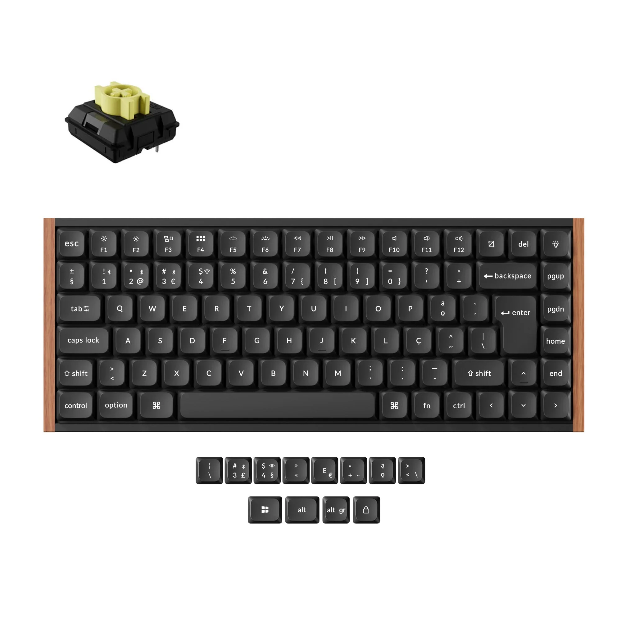 Keychron K3 Ultra 8K Wireless Custom Mechanical Keyboard ISO Layout Collection - Image 9
