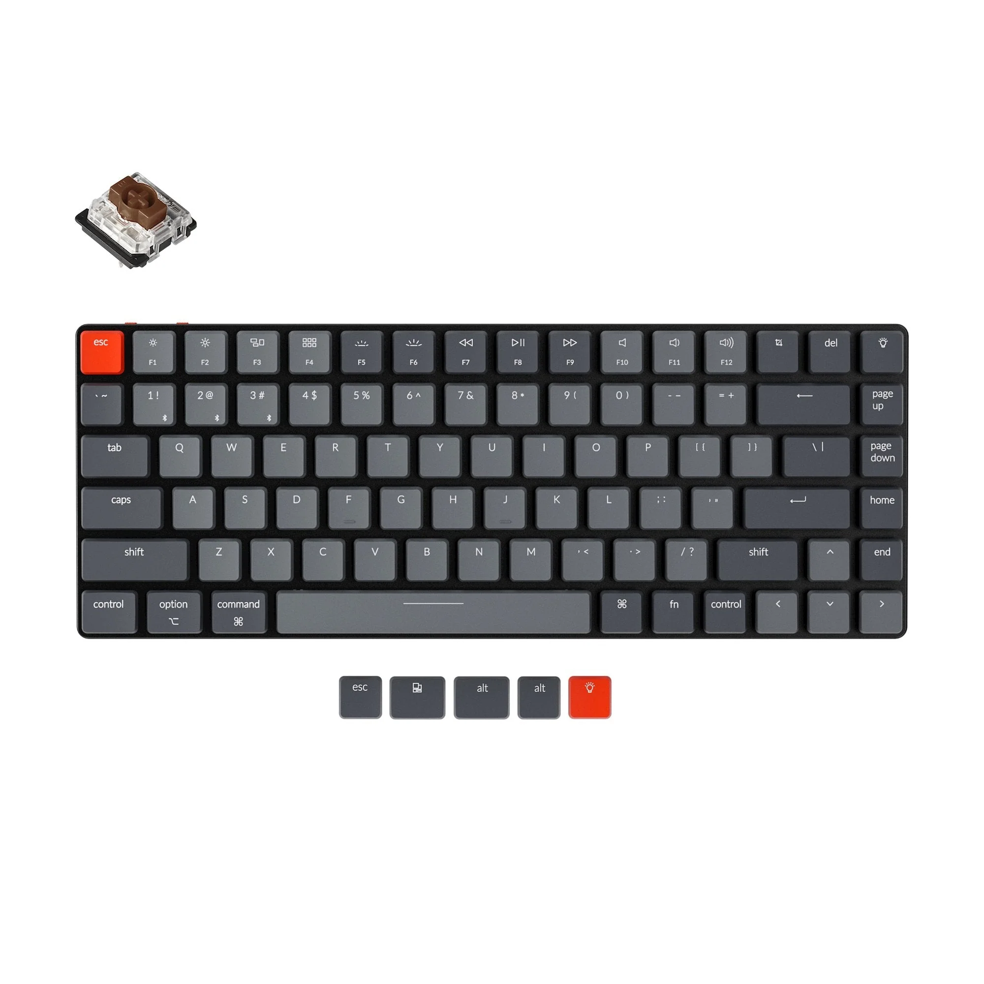 Keychron K3 Ultra-slim Wireless Mechanical Keyboard (US ANSI Layout) -Version 2 - Image 3