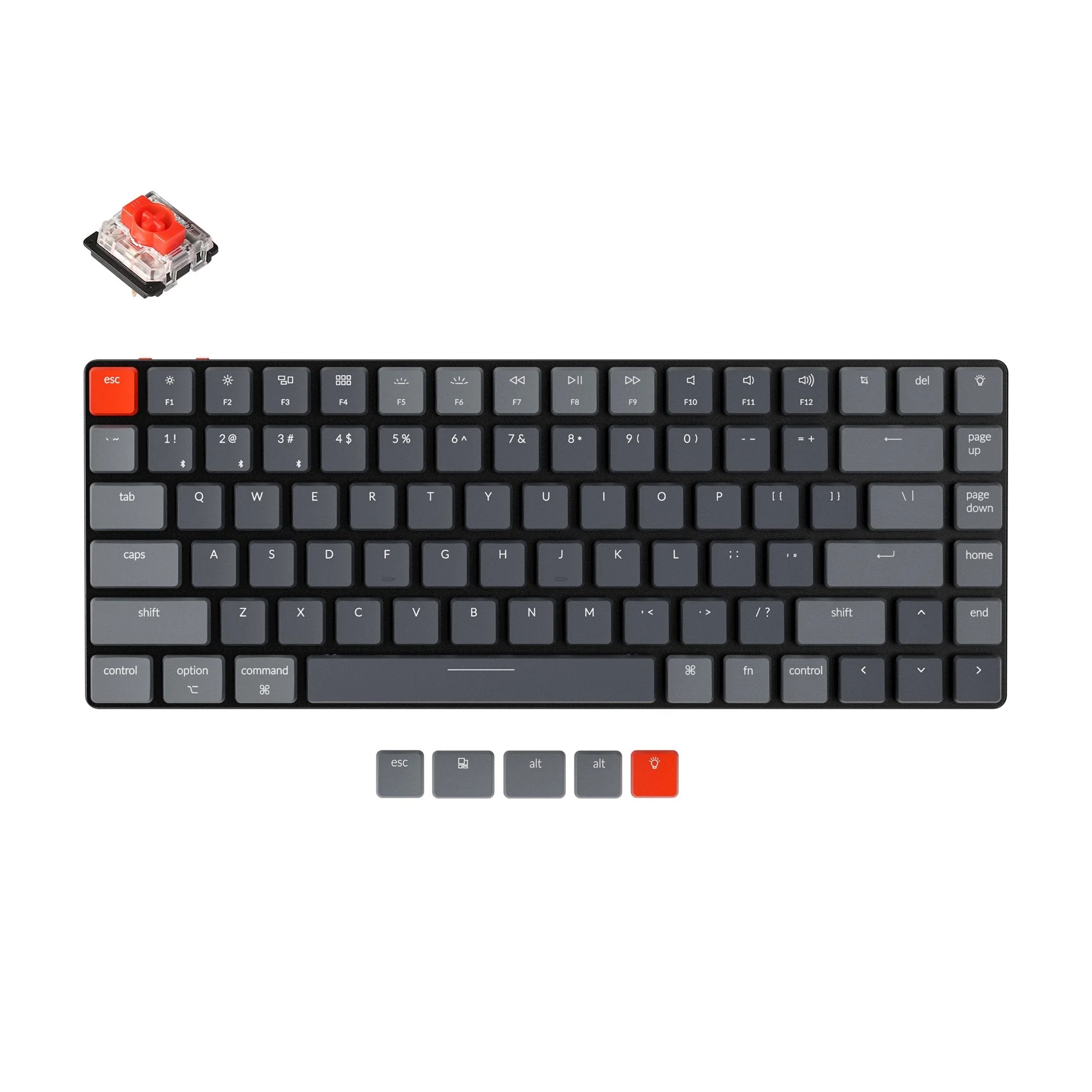 Keychron K3 Ultra-slim Wireless Mechanical Keyboard (US ANSI Layout) -Version 2 - Image 4