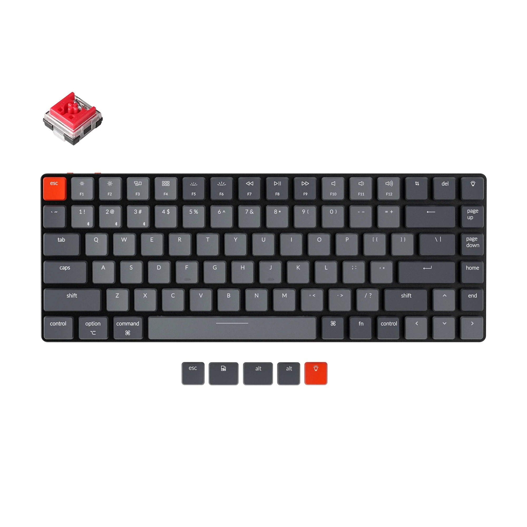 Keychron K3 Ultra-slim Wireless Mechanical Keyboard (US ANSI Layout) -Version 2 - Image 7