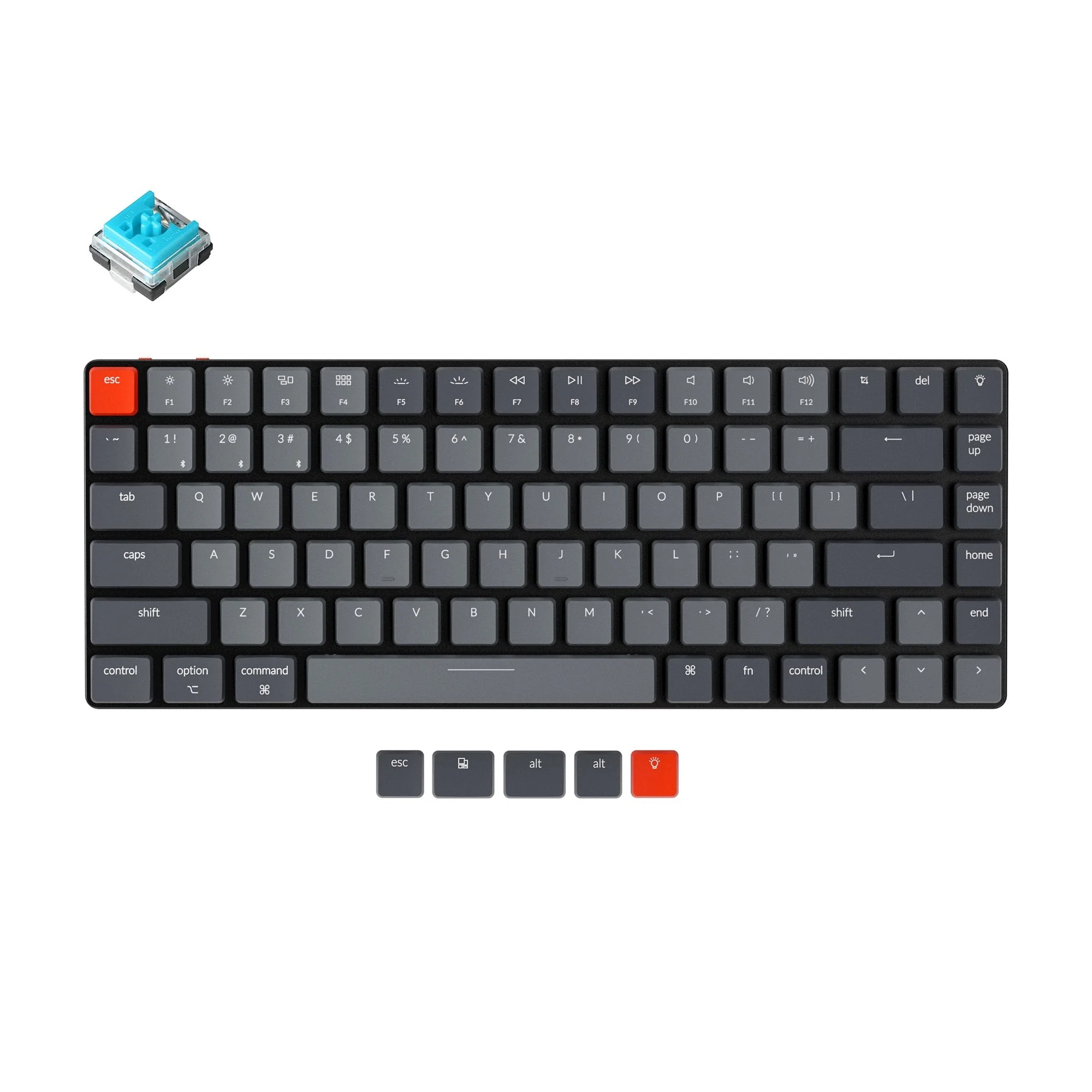 Keychron K3 Ultra-slim Wireless Mechanical Keyboard (US ANSI Layout) -Version 2 - Image 8