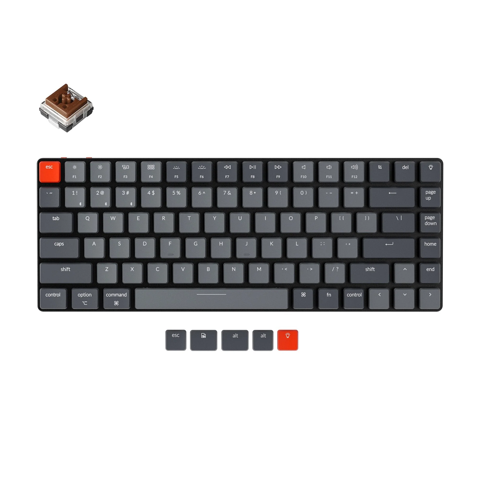 Keychron K3 Ultra-slim Wireless Mechanical Keyboard (US ANSI Layout) -Version 2 - Image 9