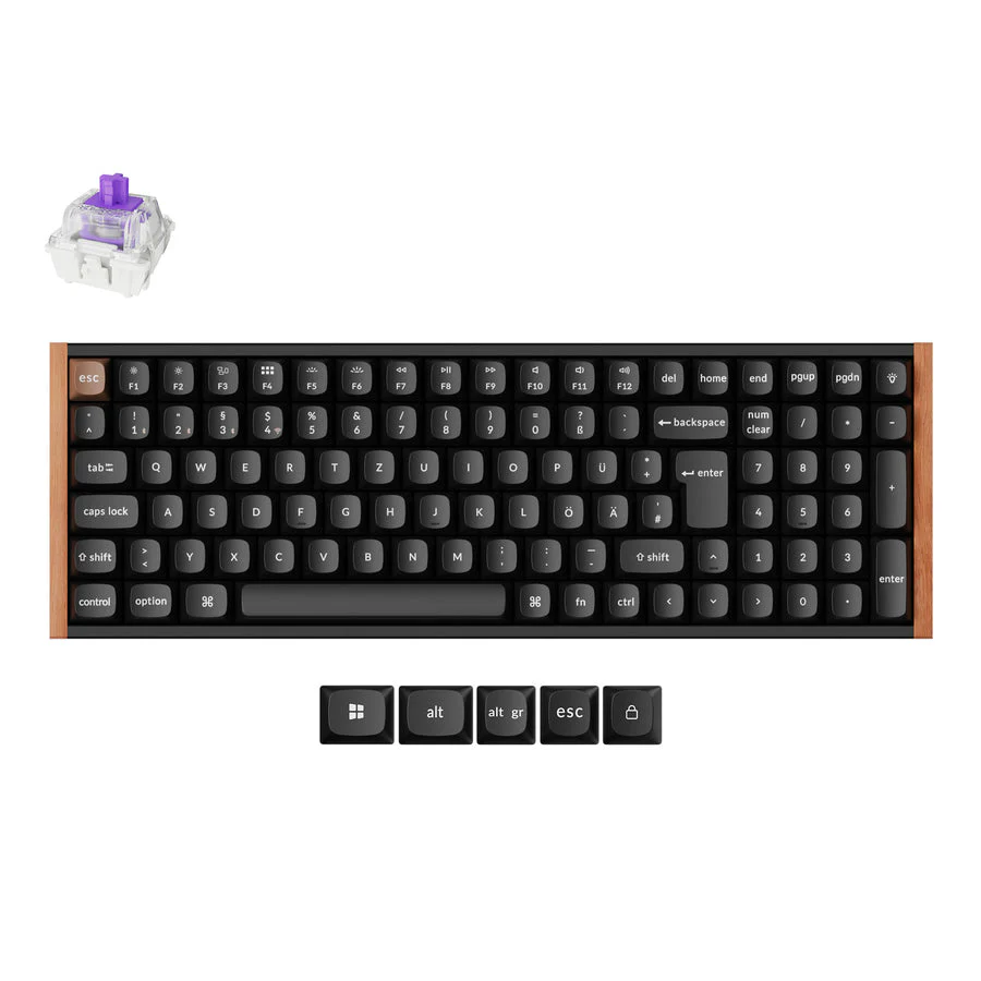 Keychron K4 HE Wireless Magnetic Switch Custom Keyboard ISO Layout Collection - Image 2