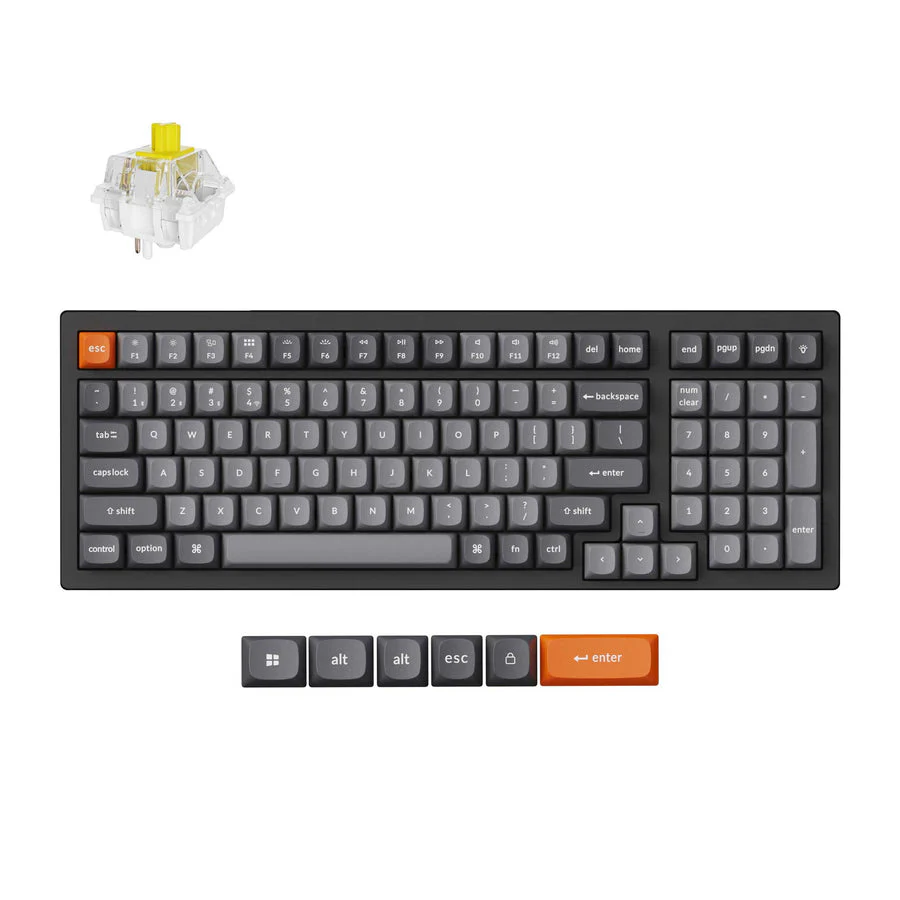 Keychron K4 Max QMK Wireless Mechanical Keyboard(US ANSI Layout) - Image 3