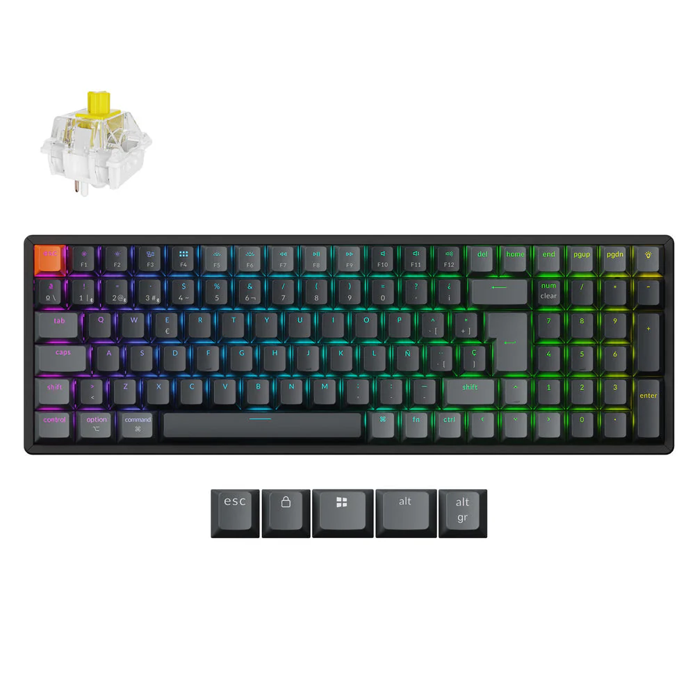 Keychron K4 QMK Wireless Mechanical Keyboard ISO Layout Collection (Version 3) - Image 4