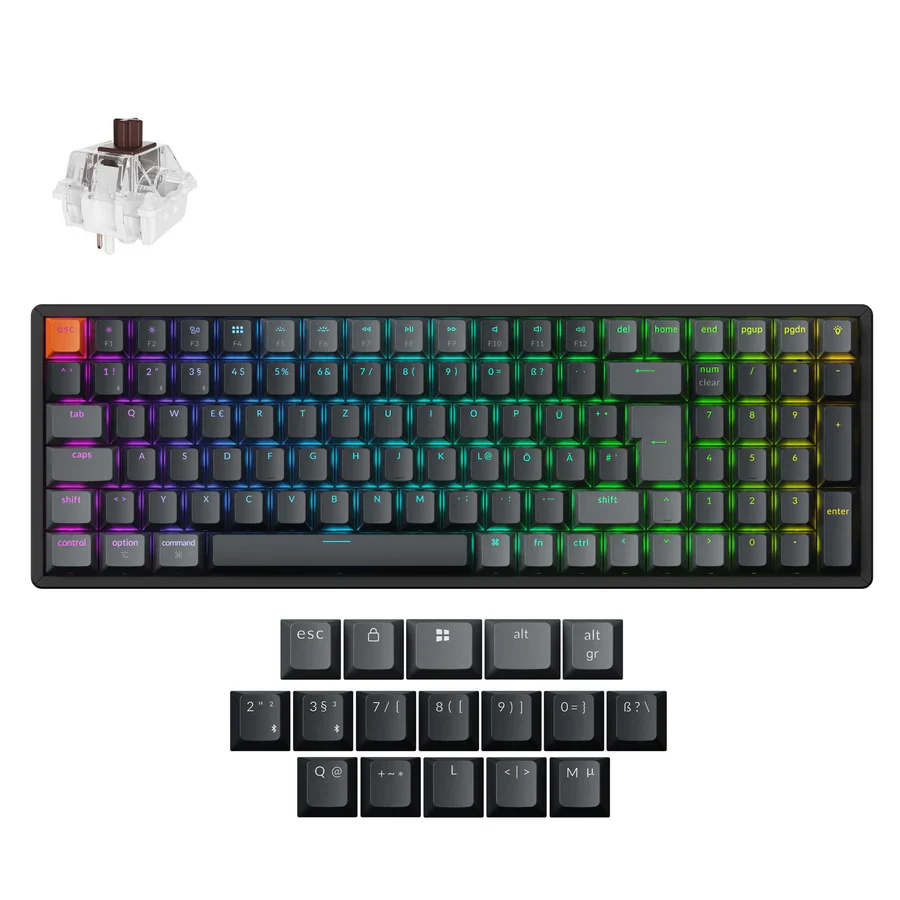Keychron K4 QMK Wireless Mechanical Keyboard ISO Layout Collection (Version 3) - Image 9
