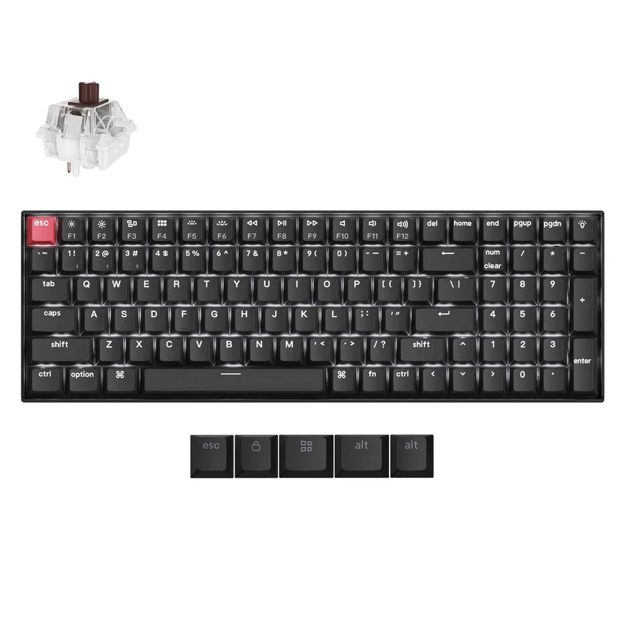 Keychron K4 QMK Wireless Mechanical Keyboard (Version 3)-US ANSI Layout - Image 2