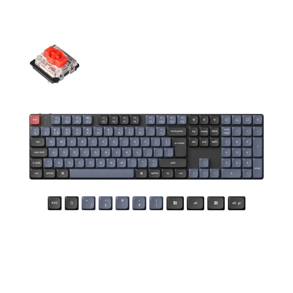 Keychron K5 Pro QMK/VIA Wireless Custom Mechanical Keyboard ISO Layout Collection - Image 10
