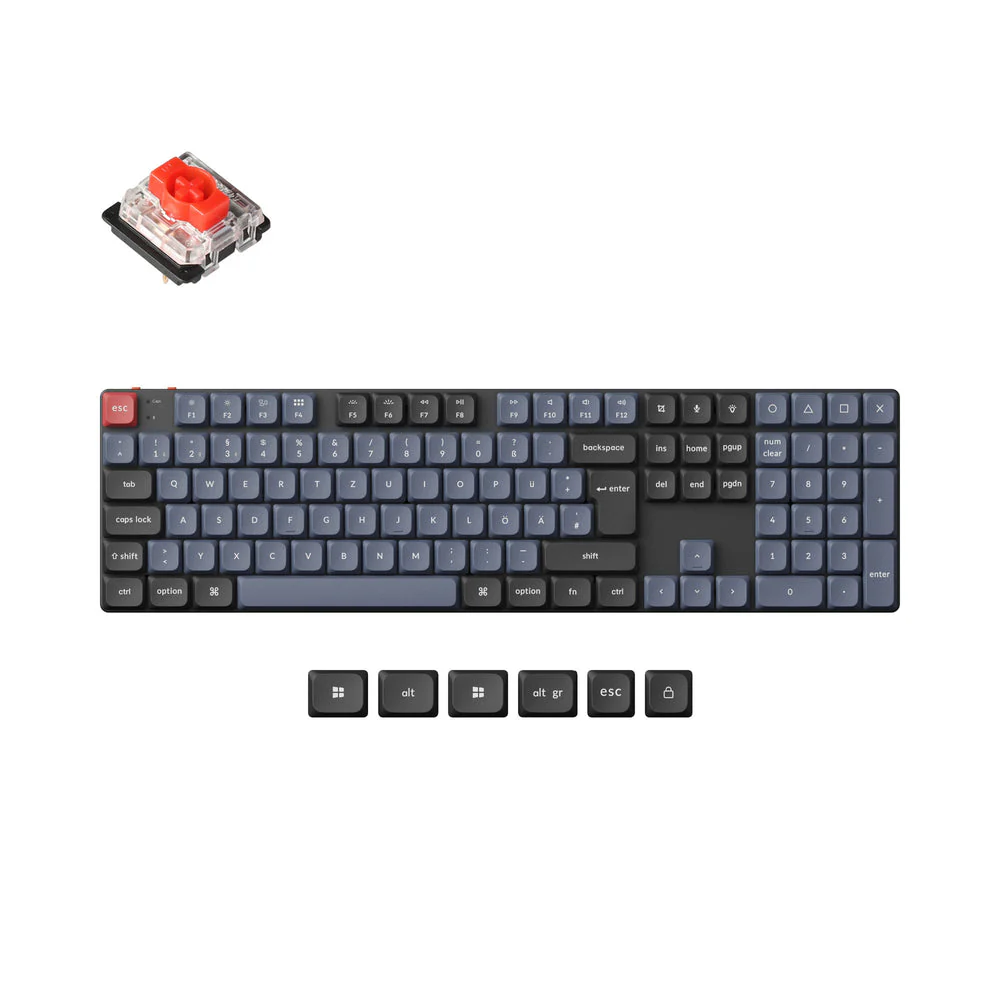 Keychron K5 Pro QMK/VIA Wireless Custom Mechanical Keyboard ISO Layout Collection - Image 13