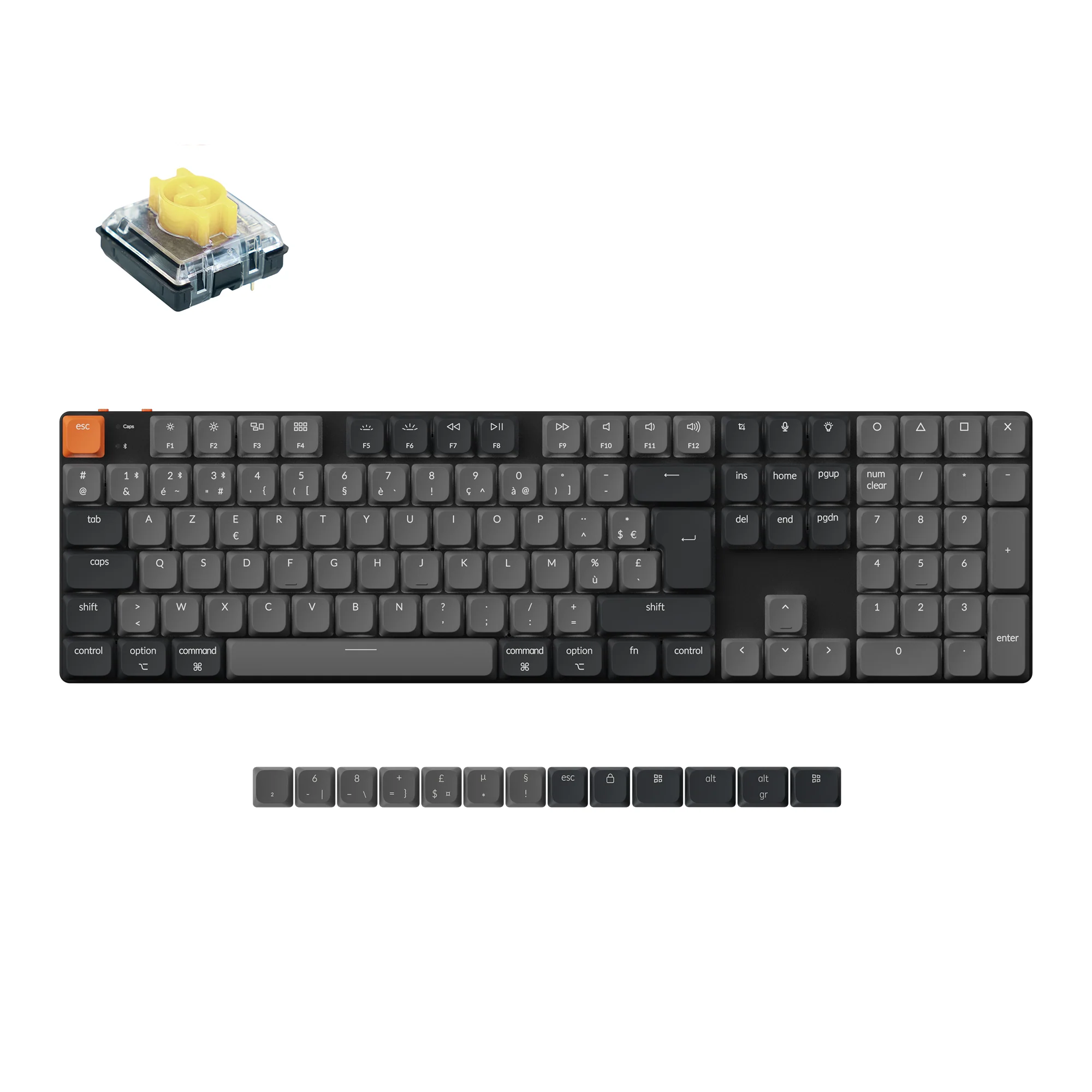 Keychron K5 QMK Wireless Mechanical Keyboard (ISO Layout) - Version 2 - Image 18