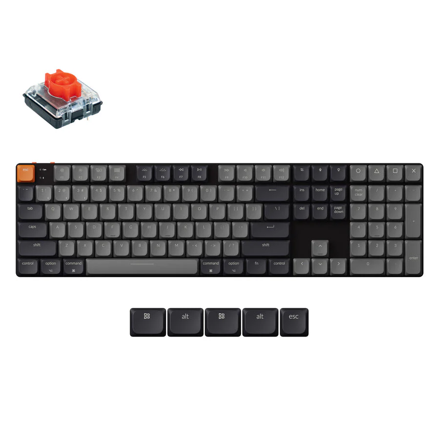 Keychron K5 QMK US ANSI Layout Wireless Mechanical Keyboard (Version 2)