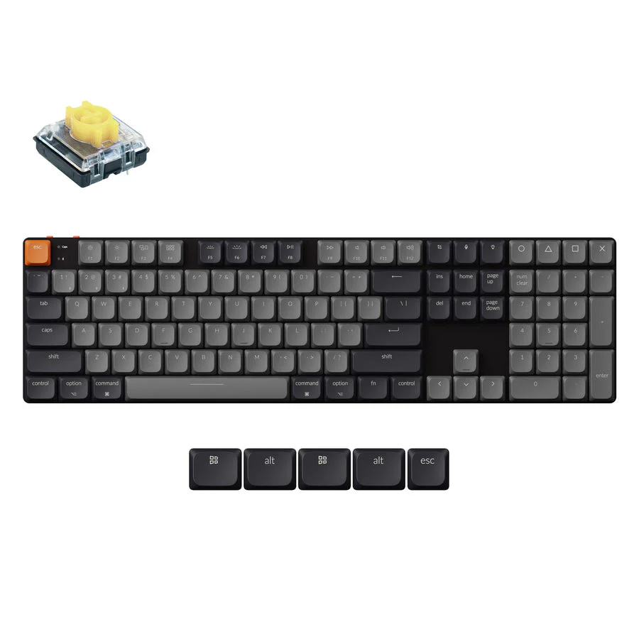 Keychron K5 QMK US ANSI Layout Wireless Mechanical Keyboard (Version 2) - Image 3
