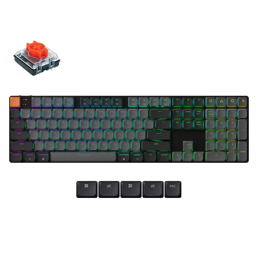 Keychron K5 QMK US ANSI Layout Wireless Mechanical Keyboard (Version 2) - Image 4