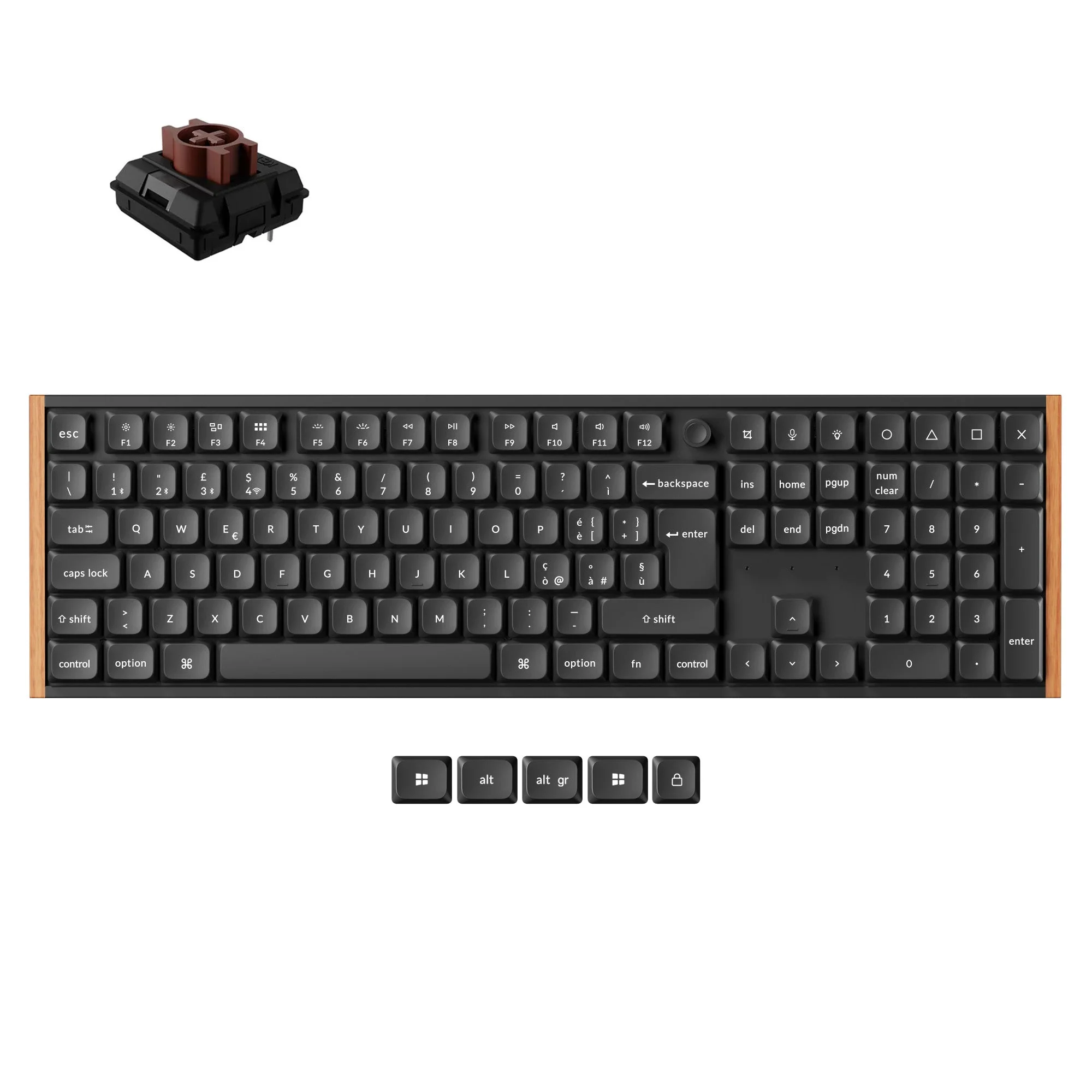 Keychron K5 Ultra 8K Wireless Custom Mechanical Keyboard ISO Layout Collection - Image 7