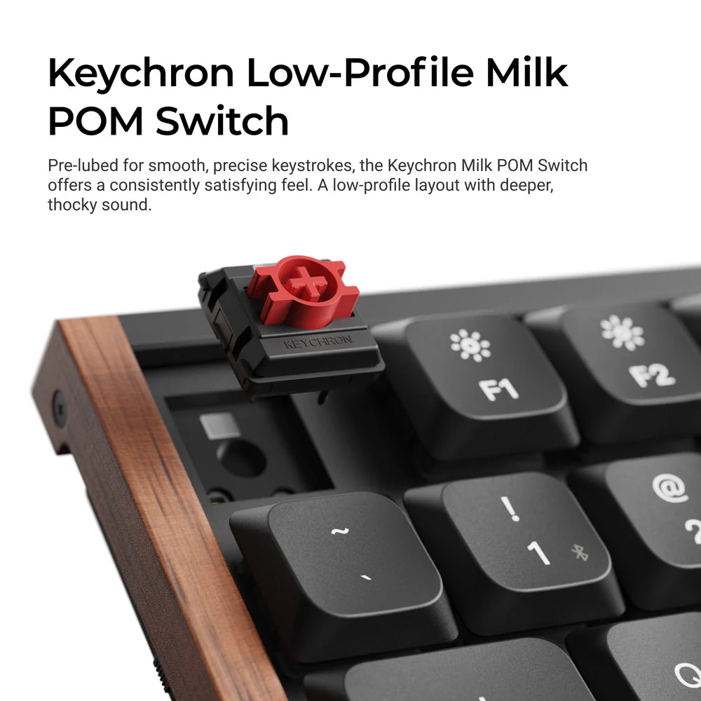 Keychron K5 Ultra 8K Wireless Custom Mechanical Keyboard (US ANSI Layout) - Image 2
