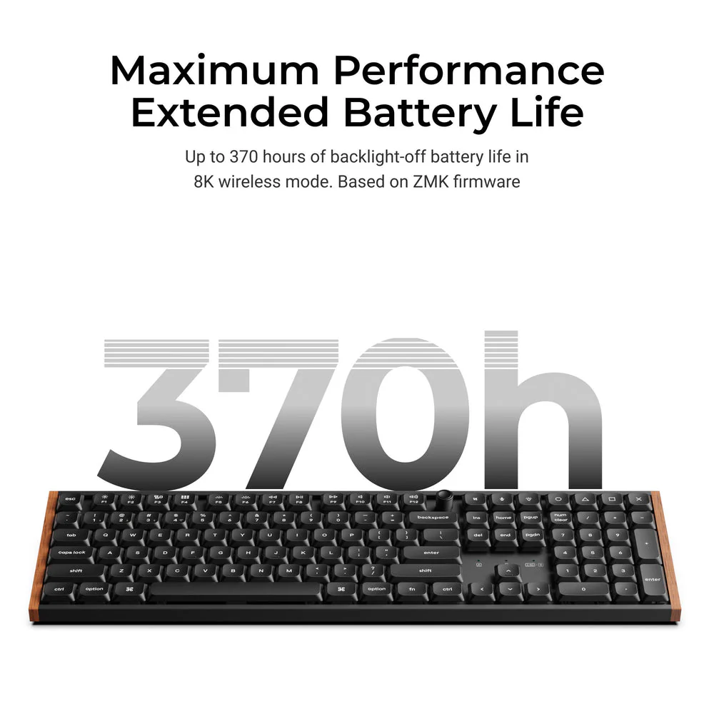 Keychron K5 Ultra 8K Wireless Custom Mechanical Keyboard (US ANSI Layout) - Image 4