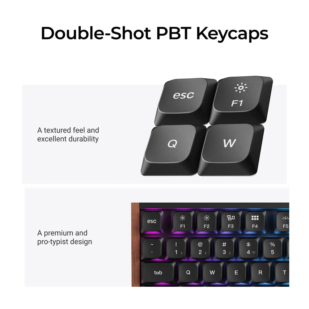 Keychron K5 Ultra 8K Wireless Custom Mechanical Keyboard (US ANSI Layout) - Image 7